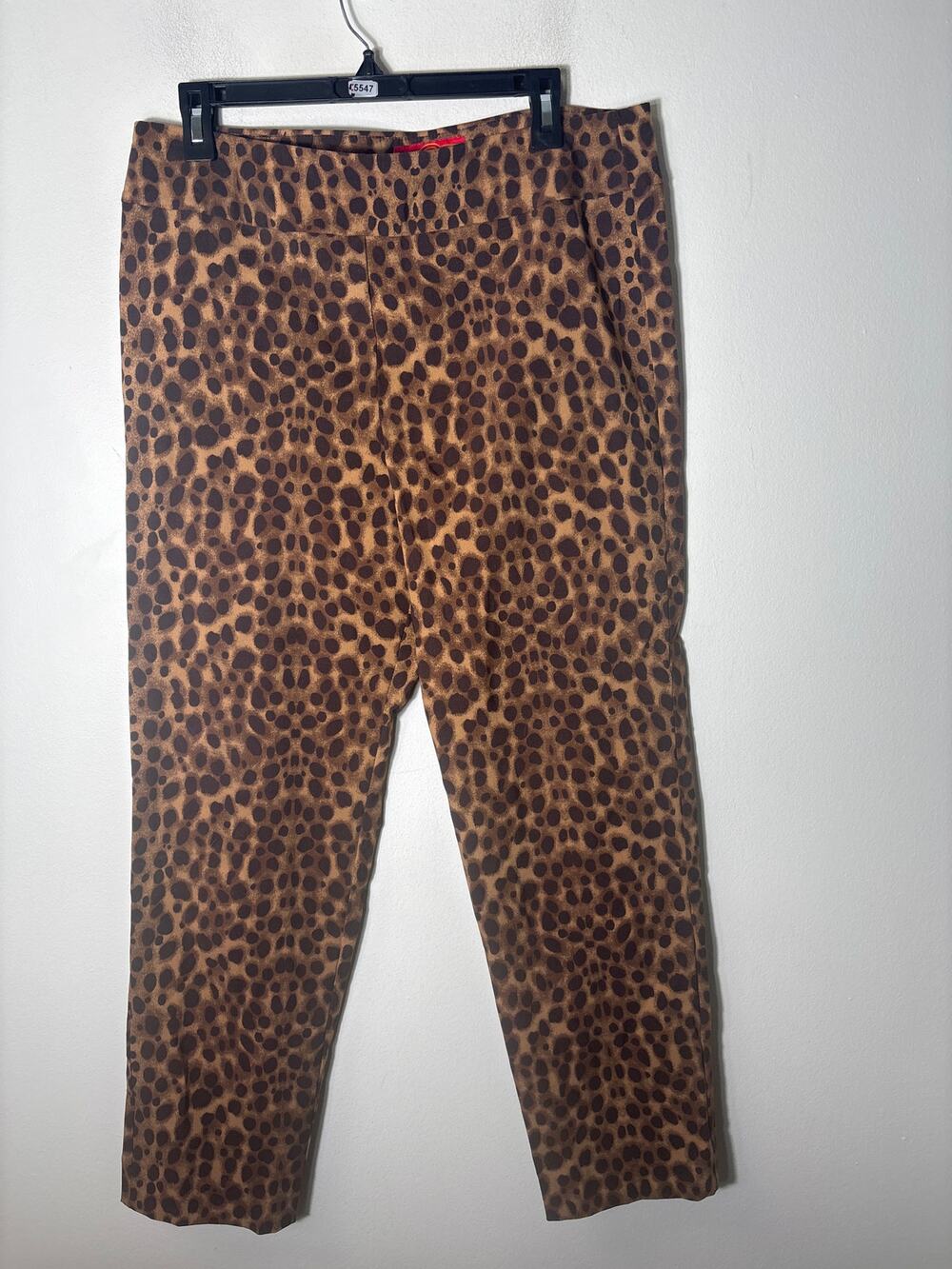 Krazy Larry Cheetah Print Slacks Sz 14